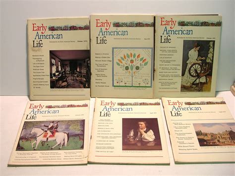 Early American Life Magazine Twelve Issues 1971 1976 Etsy