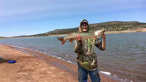 Bluewater Lake New Mexico Opening Day Tiger Muskie Madness Youtube