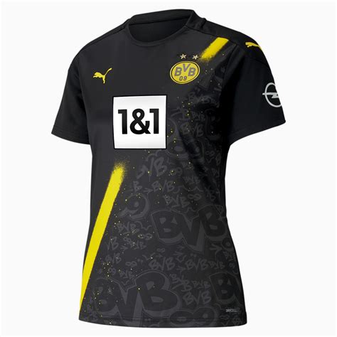 Die zeiten, in denen die trikots in der neuen saison erst im sommer vorgestellt werden, sind längst vorbei. Borussia Dortmund Auswärts Frauen Trikot 2020-21