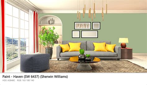 Sherwin Williams Haven (SW 6437) Paint color codes, similar paints and