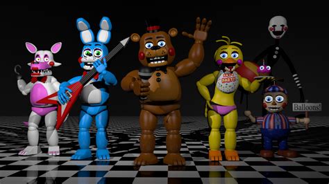 Thomas Honeybell Five Nights At Freddys 2 Fan Made Toy 3d Models
