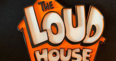 The Loud House Logo By Ezeackermann Download Free Stl Model