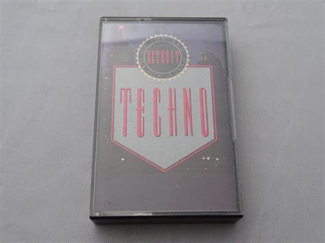Various Techno The New Dance Sound Of Detroit Cassette Album Top