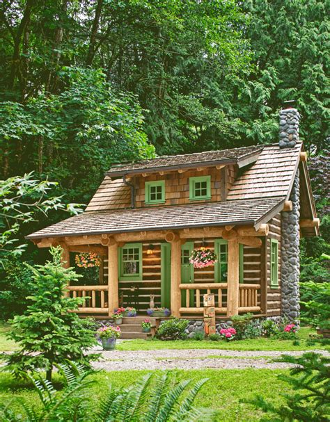 Hand Built Log Cabin Hideaway In The Middle Of The Forest Adorable