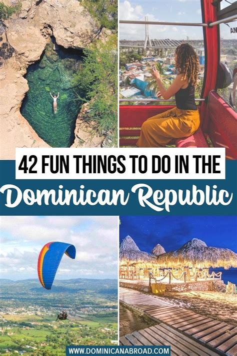 48 fun and beautiful things to do in the dominican republic dominican republic travel caribbean