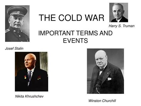Ppt The Cold War Powerpoint Presentation Free Download Id4575224