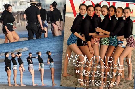 Photoshop Fail Vogue Slammed For Altering Models On Diversity Cover