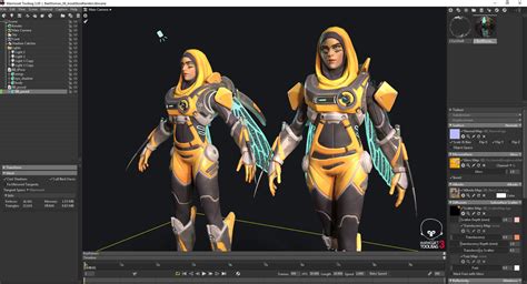 3d Model Bumble Bree Stylized Pbr Character Vr Ar Low Poly Cgtrader