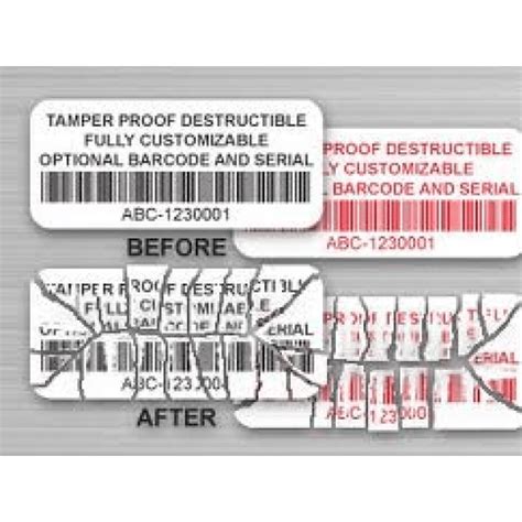 Printable Tamper Resistant Labels Free Printable Templates