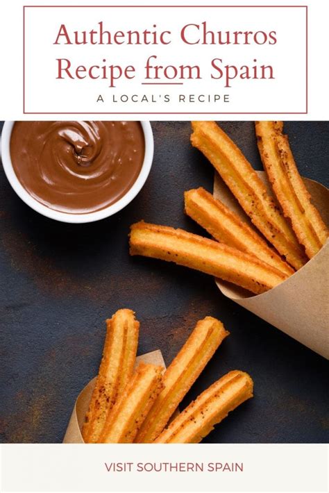 Authentic Churros Recipe From Spain Visit Southern Spain