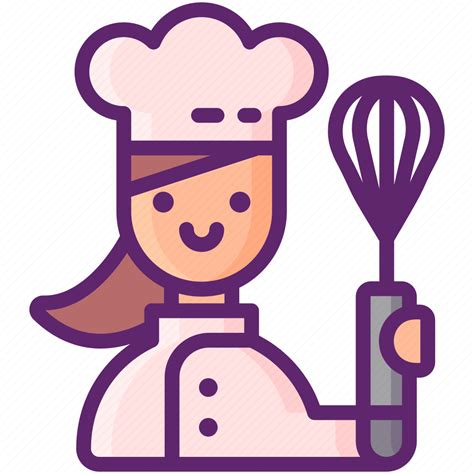 Female Chef Professional Icon Download On Iconfinder