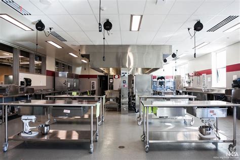 High School Culinary Arts Classroom Nkba Commercial Kitchen Design