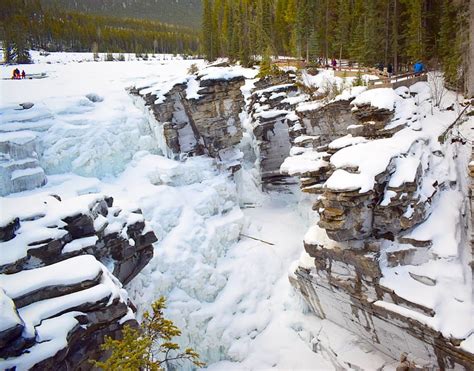 Frozen Athabasca Falls Canadagems Explorealberta Be Flickr