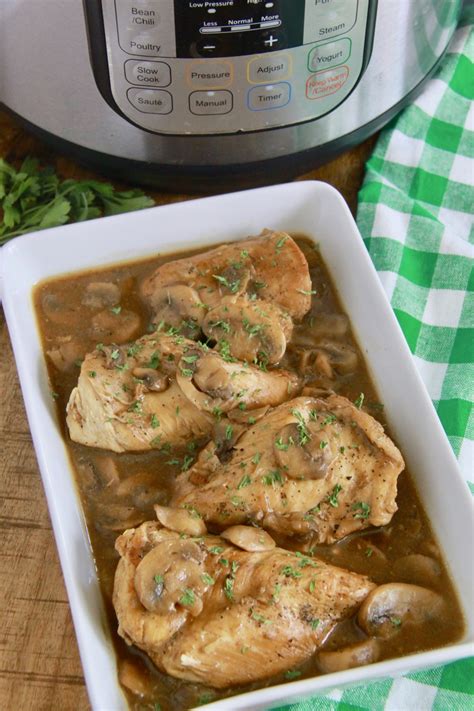 Cook for 2 to 3 minutes per side, or until chicken is browned. Instant Pot Chicken Marsala