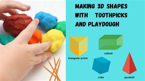 Making 3d Shapes Cube Pyramid Cuboid Triangular Prism With