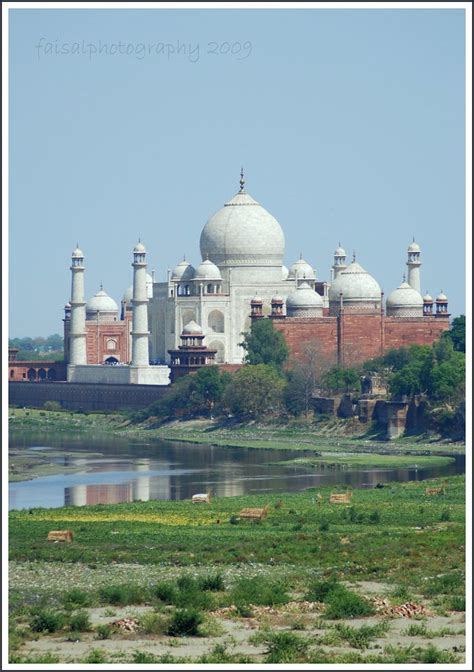 Taj Mahal Taj A View From The Top Of Agra Fort Faisal Chalissery