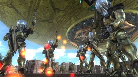 It works the exact same as all the previous. EARTH DEFENSE FORCE 5 OFFICIAL SITE