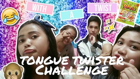 Tongue Twister Challenge ️ Philippines Easter Grace Youtube