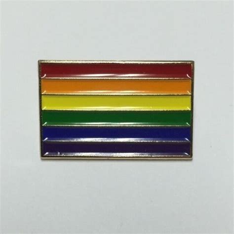 New Lot Of 24 Gay Pride Rainbow Flag Enamel 1 Lapel Pins Lgbt Lgbtq Us Pin Ebay