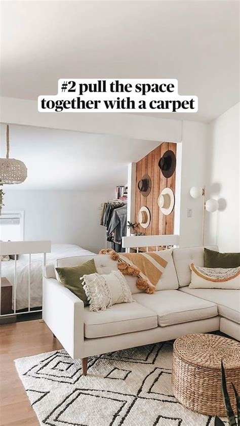 8 Small Living Room Hacks To Maximize Space Pinterest