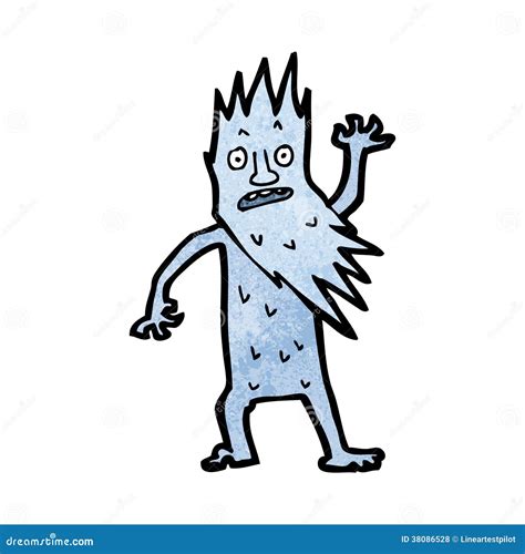 Jack Frost Cartoon Stock Vector Illustration Of Frozen 38086528