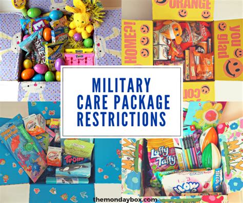 Deployed Military Care Package The Monday Box