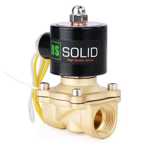 Buy 34 Brass Electric Solenoid Valve 110v Ac Normally Closed Non