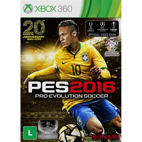 Jogo Pro Evolution Soccer 2016 Xbox 360 Jogos Xbox 360 No