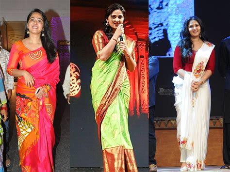 Anushka Shetty Saree Blouse Designs Amazing Glady