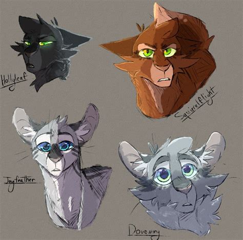 Some Sketches By Acorn Trees Warrior Cats Art Warrior Cat Drawings