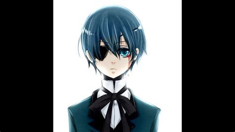 How To Draw Ciel Phantomhive From Black Butler Youtube