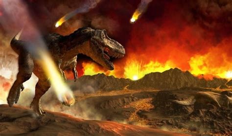 Ученые астероид и вулкан стали причиной вымирания динозавров