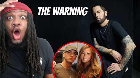 First Time Hearing Eminem The Warning Mariah Carey Diss Reaction
