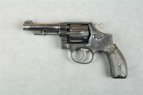 Smith And Wesson Da Hand Ejector Revolver 32 Long Cal 3 14 Barrel