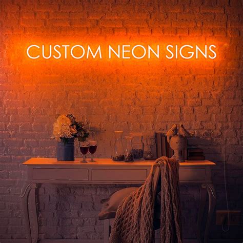 Neon Sign Custom Ledcustom Neon Light Sign For Wallneon Sign Etsy