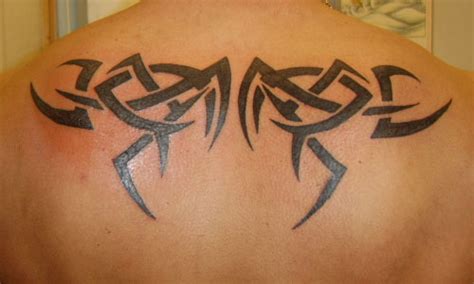 Awesome Tribal Back Tattoos Only Tribal