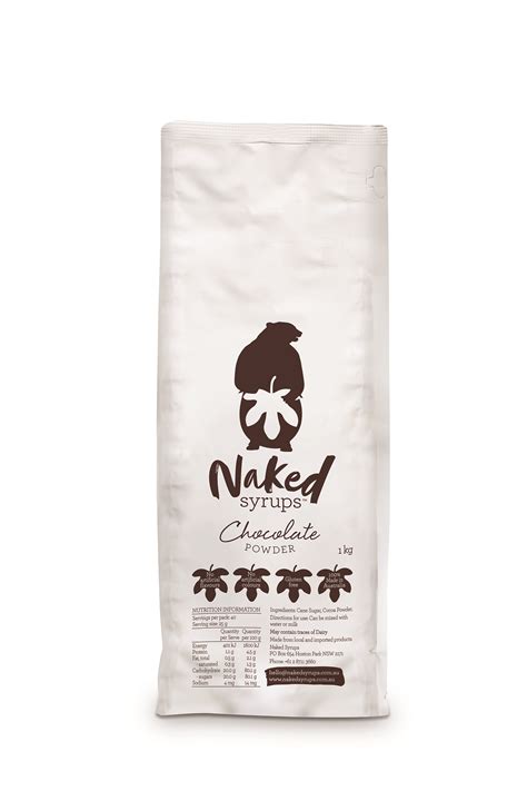 Naked Syrups Chocolate Powder Neli Coffee