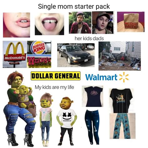 Single Mom Starter Pack R Starterpacks Starter Packs Know Your Meme