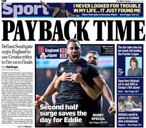 Sunday S Sport Pages Bbc Sport