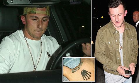 Johnny Manziel Gets Tattoo Of Rolexs Crown Logo On His Throwing Hand