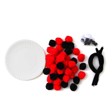 Ladybird Pom Pom Plate Kit Hobbycraft