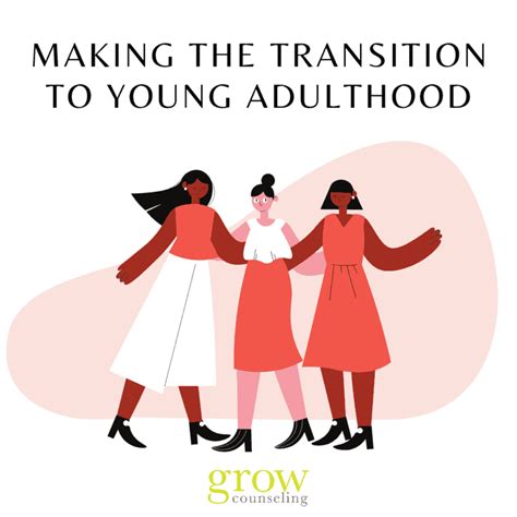 Transitioning From Adolescence To Young Adulthood Grow Counseling