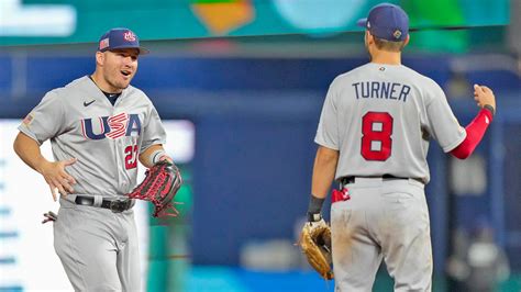 Team Usa Score Trea Turners Grand Slam Sends Usa To World Baseball