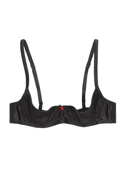Marlene Black 14 Cup Bra With Lace Dd G Cups Playful Promises