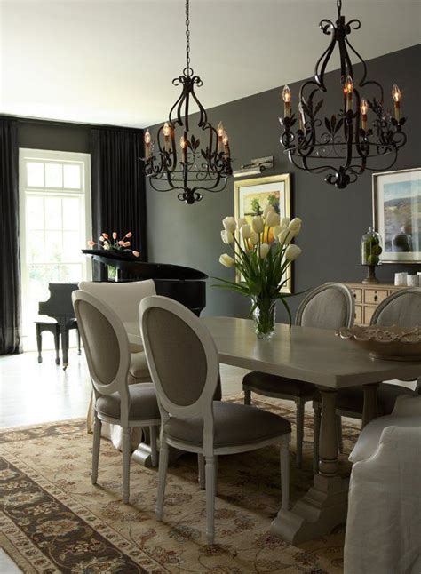 Dark Grey Dining Room Tips And Ideas For A Cozy And Elegant Space