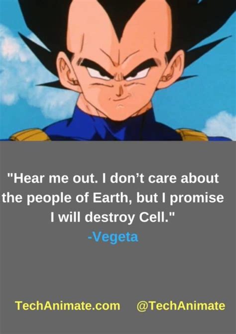 Maybe you would like to learn more about one of these? 31 Inspirational Vegeta Quotes Strength Pride, Life, Love