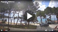 Webcam Paguera Mallorca - Livecam Paguera vom Boulevard auf Strand