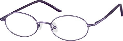 Purple Oval Glasses 410017 Zenni Optical
