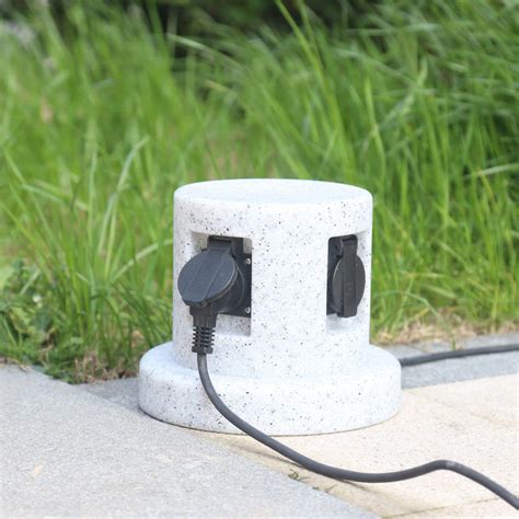 Outdoor Garden In Ground Lawn Electrical Power Sockets Outlet Imitation