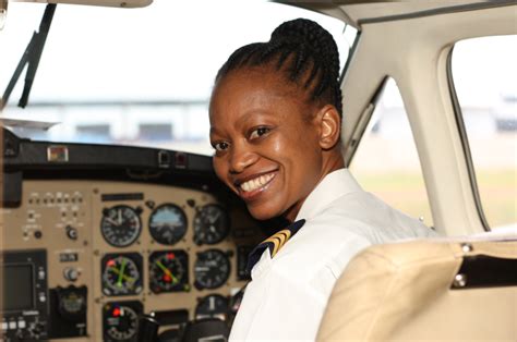 In Pictures South Africas First Black Female Helicopter Pilot For